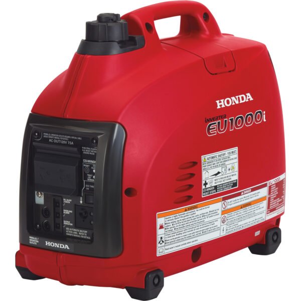 Honda EU1000i Portable Inverter Generator — 1000 Surge Watts, 900 Rated ...